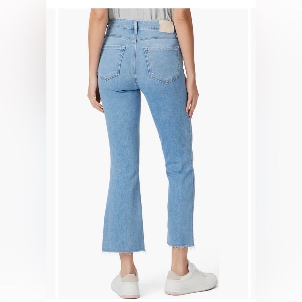 NWT PAIGE Colette High Rise Crop Flare Jeans Sz 31 ( Sz 10)